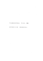 Tandberg TCD-330 - Service Manual-3